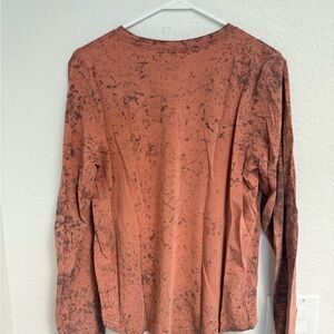 lululemon athletica Rust Speckle Long Sleeve Tee